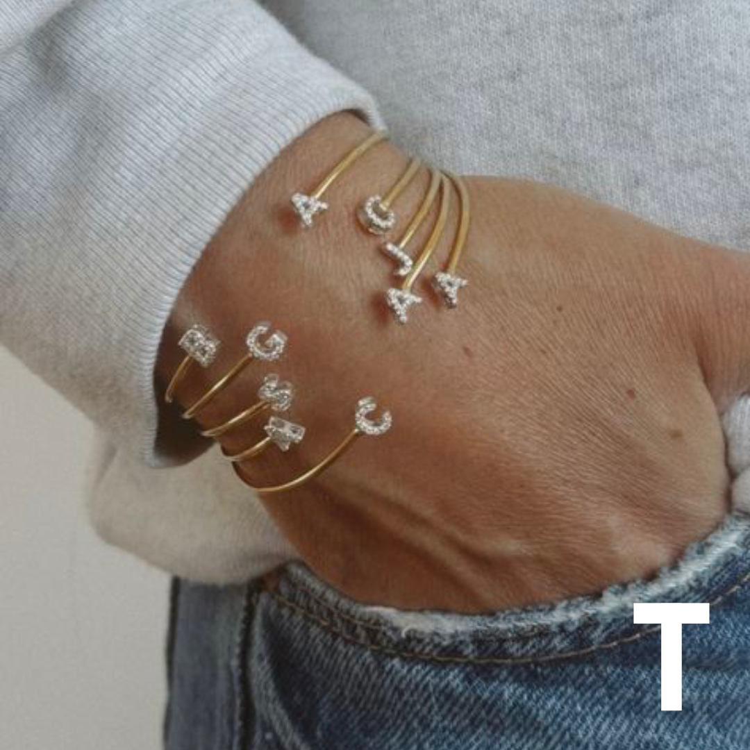 Initial Bangle T