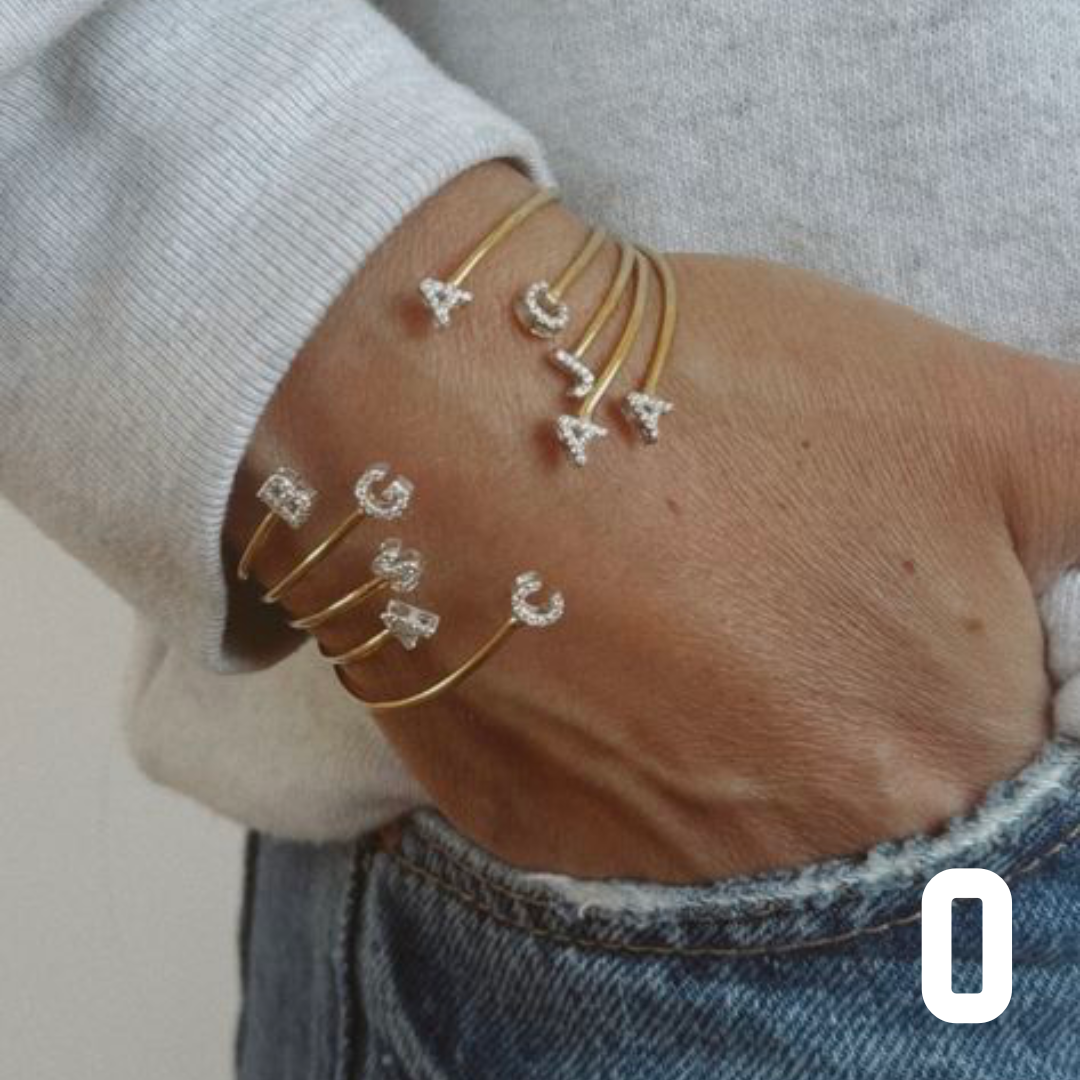 Initial Bangle O