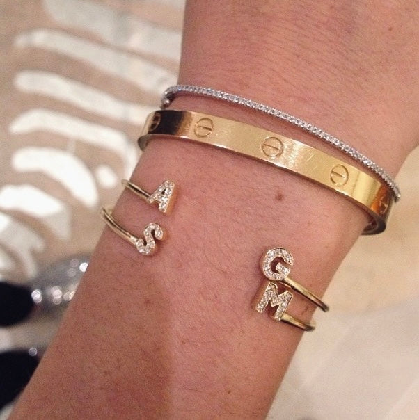 Initial Bangle X