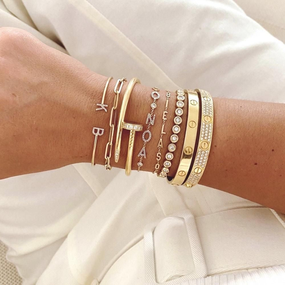 Initial Bangle S