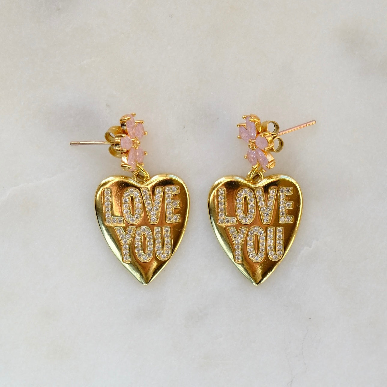 Love You Earrings