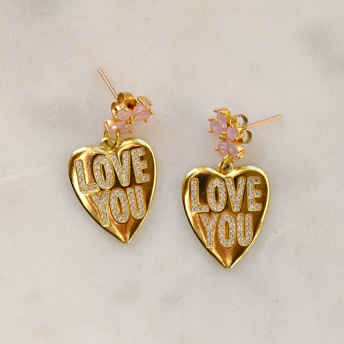 Love You Earrings