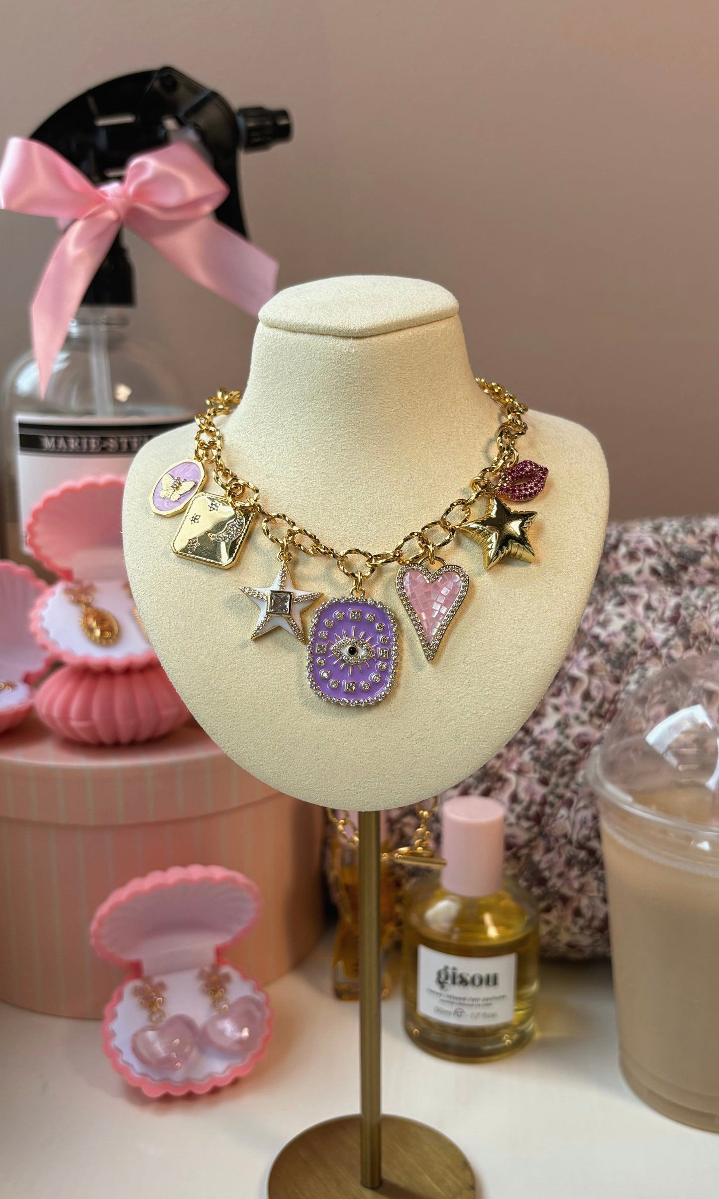 Livia Love Necklace