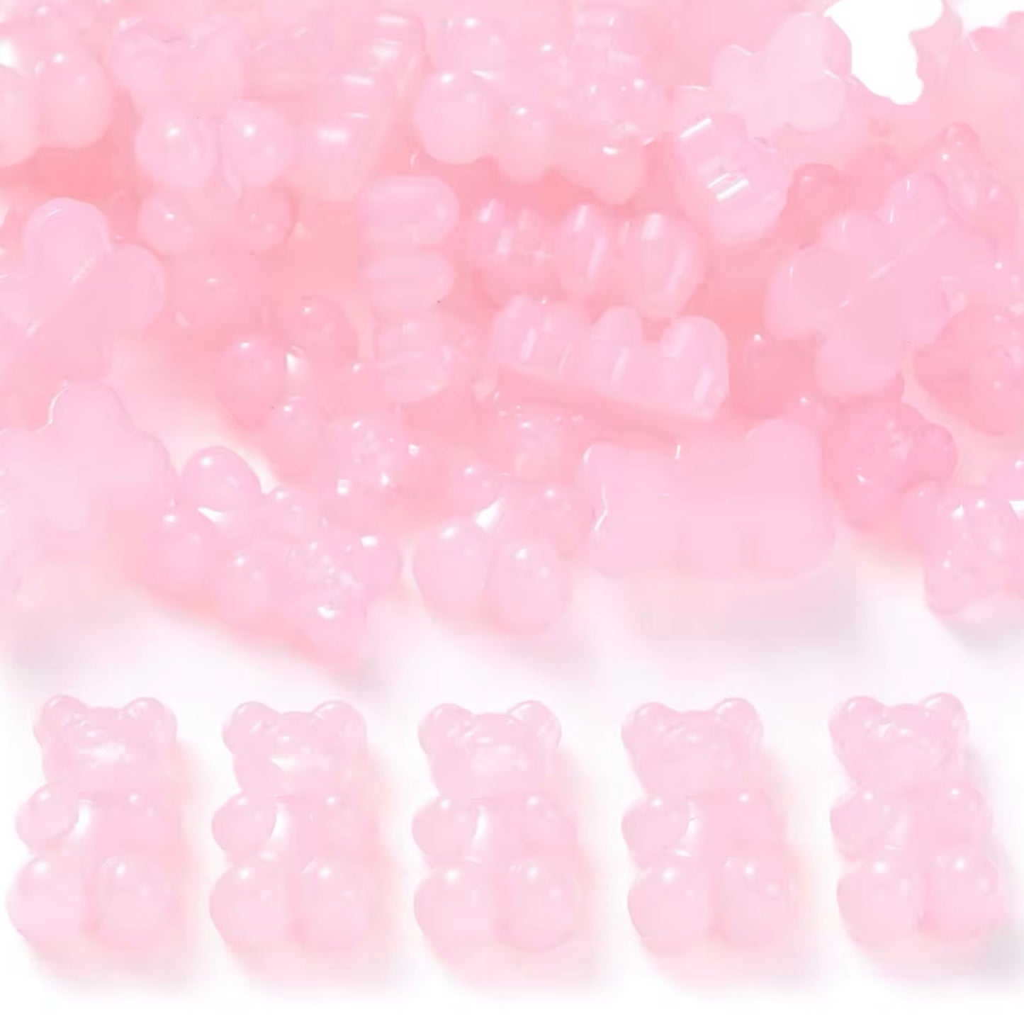 Gummy bear kraal roze